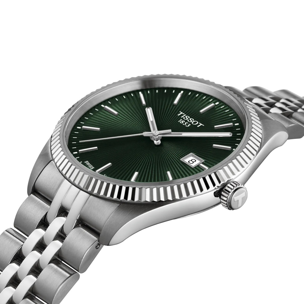 Reloj Tissot Ballade para hombre 40mm esfera verde