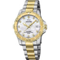Reloj Jaguar Couple Diver bicolor para mujer 36mm