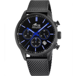 Reloj Lotus Cronografo para hombre IP negro