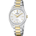 Reloj Festina para mujer Bicolor esfera gris 35mm con circonitas