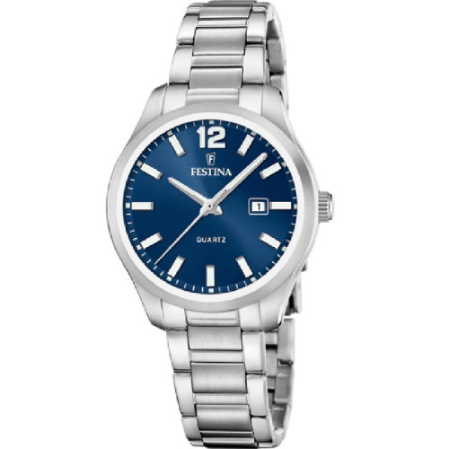 Reloj Festina Clásico para mujer esfera azul de 34mm