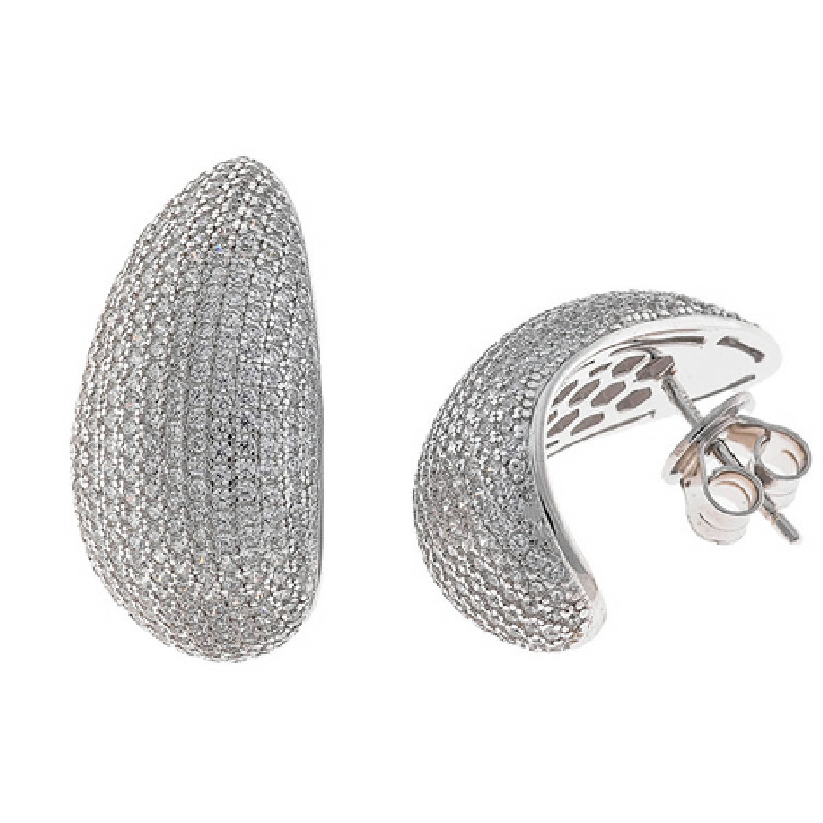 Pendientes Salvatore plata 925