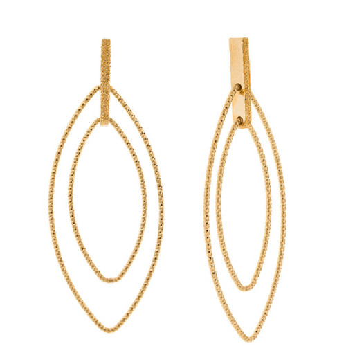 Pendientes Salvatore plata 925 dorados