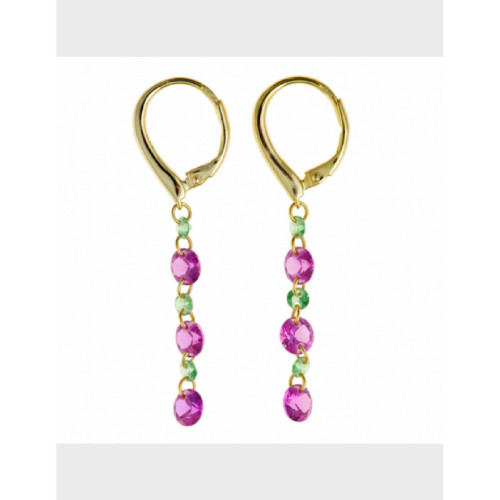 Pendientes Salvatore plata 925 dorados