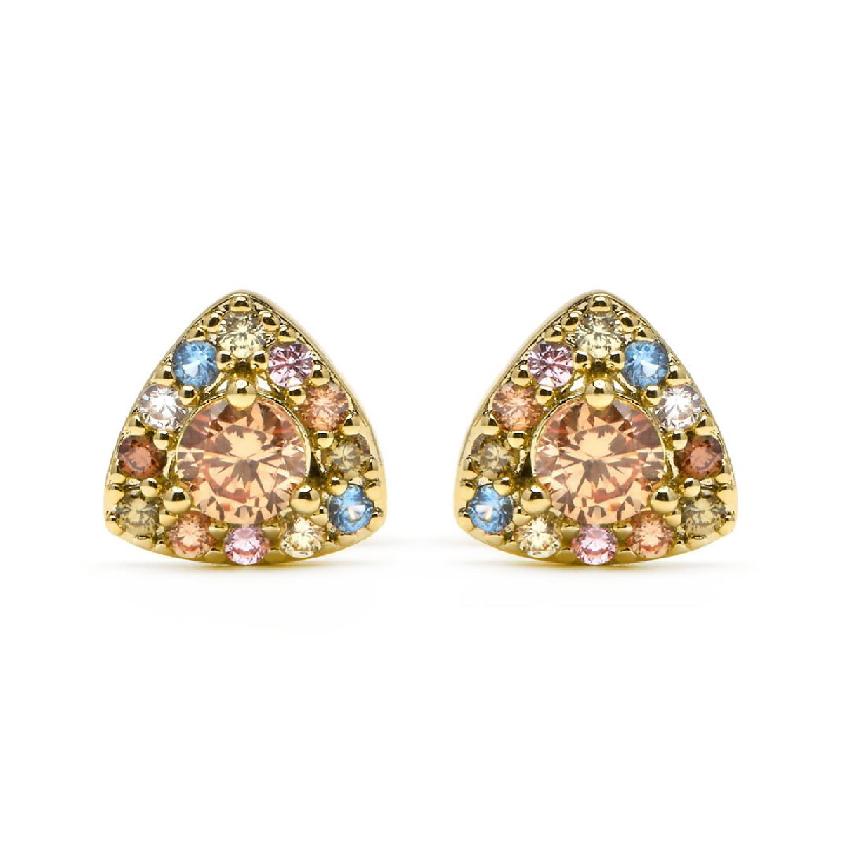 Pendientes Luxenter Aldra plata 925 dorada