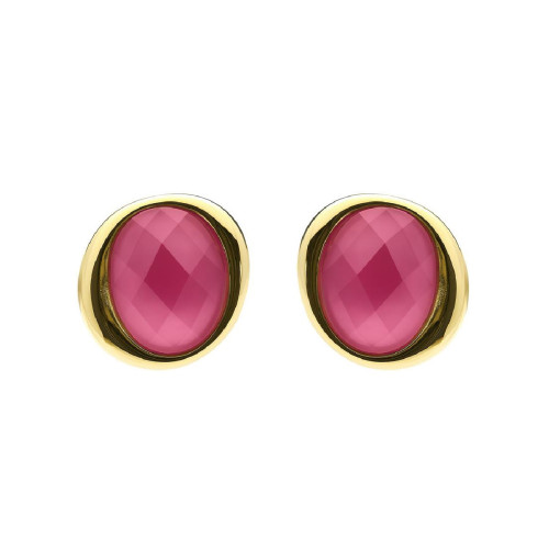 Pendientes Luxenter Alqua plata 925 dorada