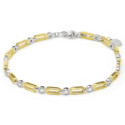 Pulsera Luxenter Usol plata 925 bicolor Pulsera Luxenter Usol plata 925 bicolor