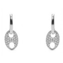 Pendientes Luxenter Raus plata 925