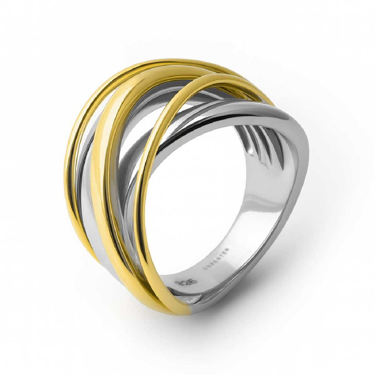 Anillo Luxenter Guessi plata 925 talla 12