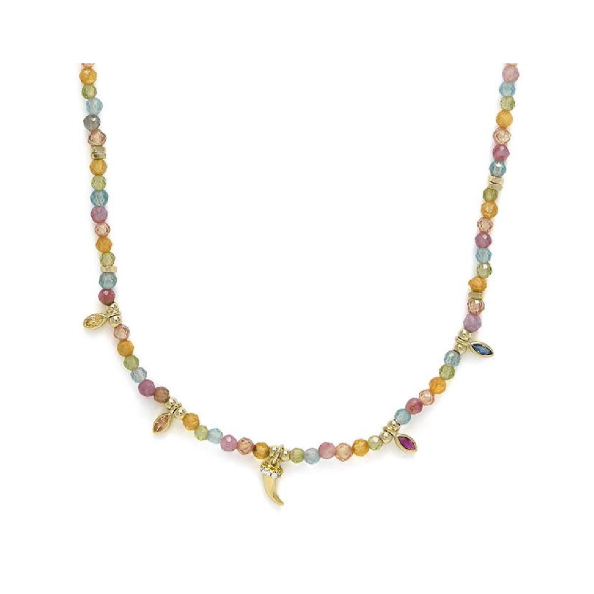 Collar Luxenter Esli plata 925 dorada