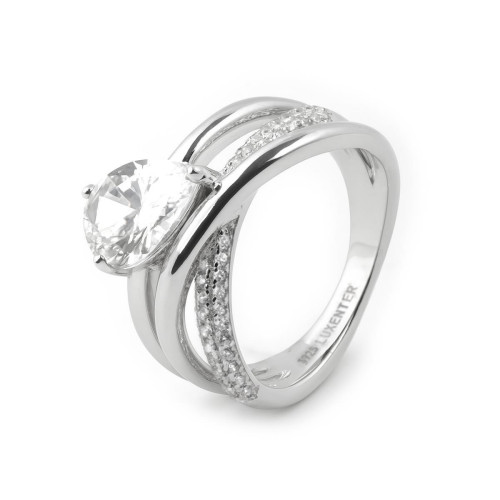 Anillo Luxenter Takdu plata 925 talla 14