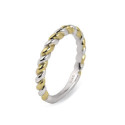 Anillo Luxenter Yangko plata 925 bicolor talla 14