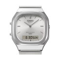 Reloj Casio Edgy Collection Ana-Digi para mujer y hombre esfera gris plata