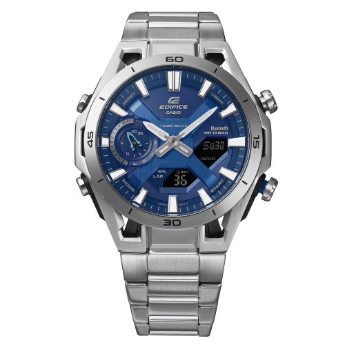 Reloj Casio Edifice Windflow para hombre esfera azul