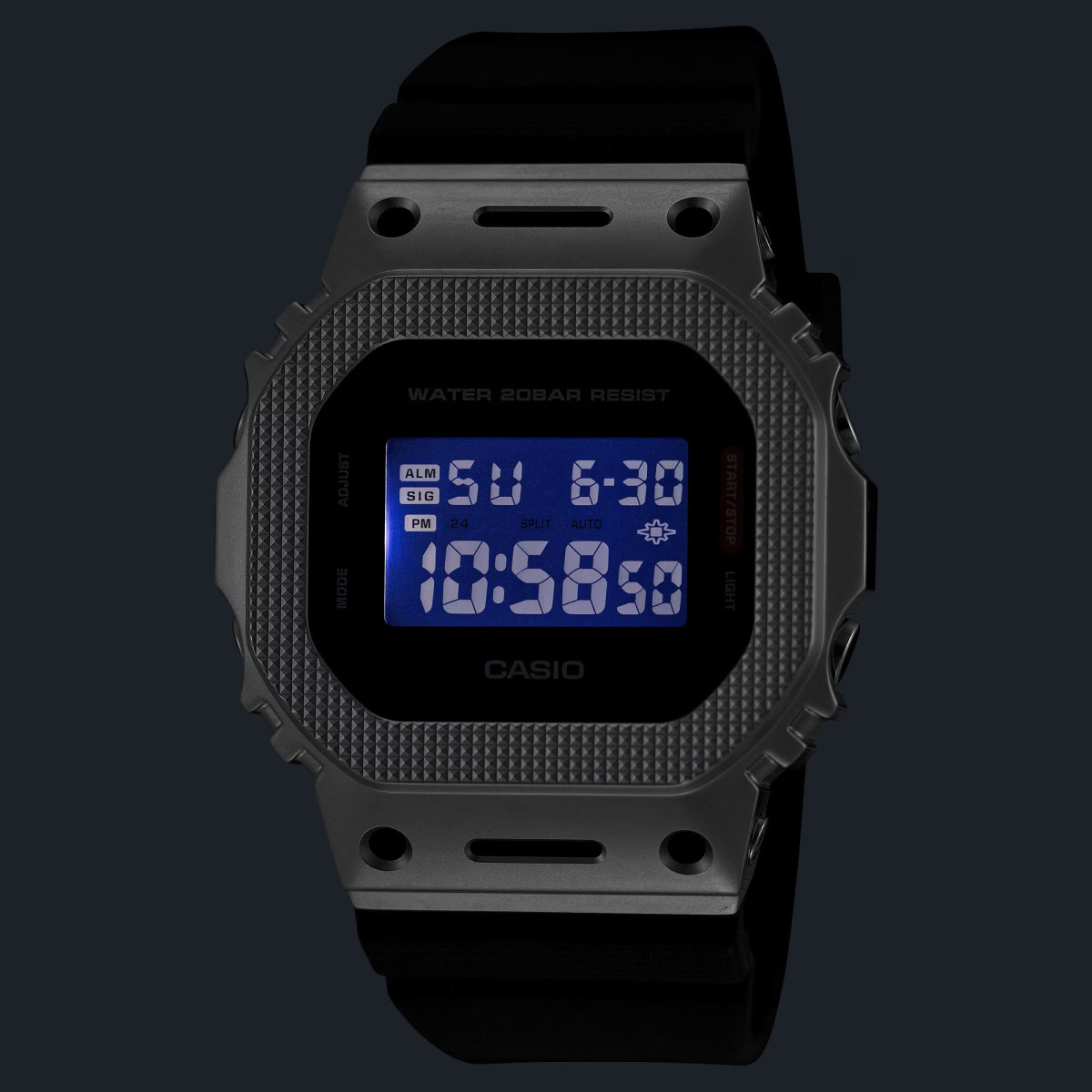Reloj Casio G-Shock serie 5600 correa de caucho