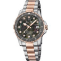 Reloj Jaguar para mujer bicolor con esfera de nacar negro 34mm Reloj Jaguar para mujer bicolor con esfera de nacar negro 34mm