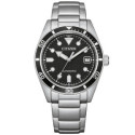 Reloj Citizen Automatic Unisex 38mm esfera negra