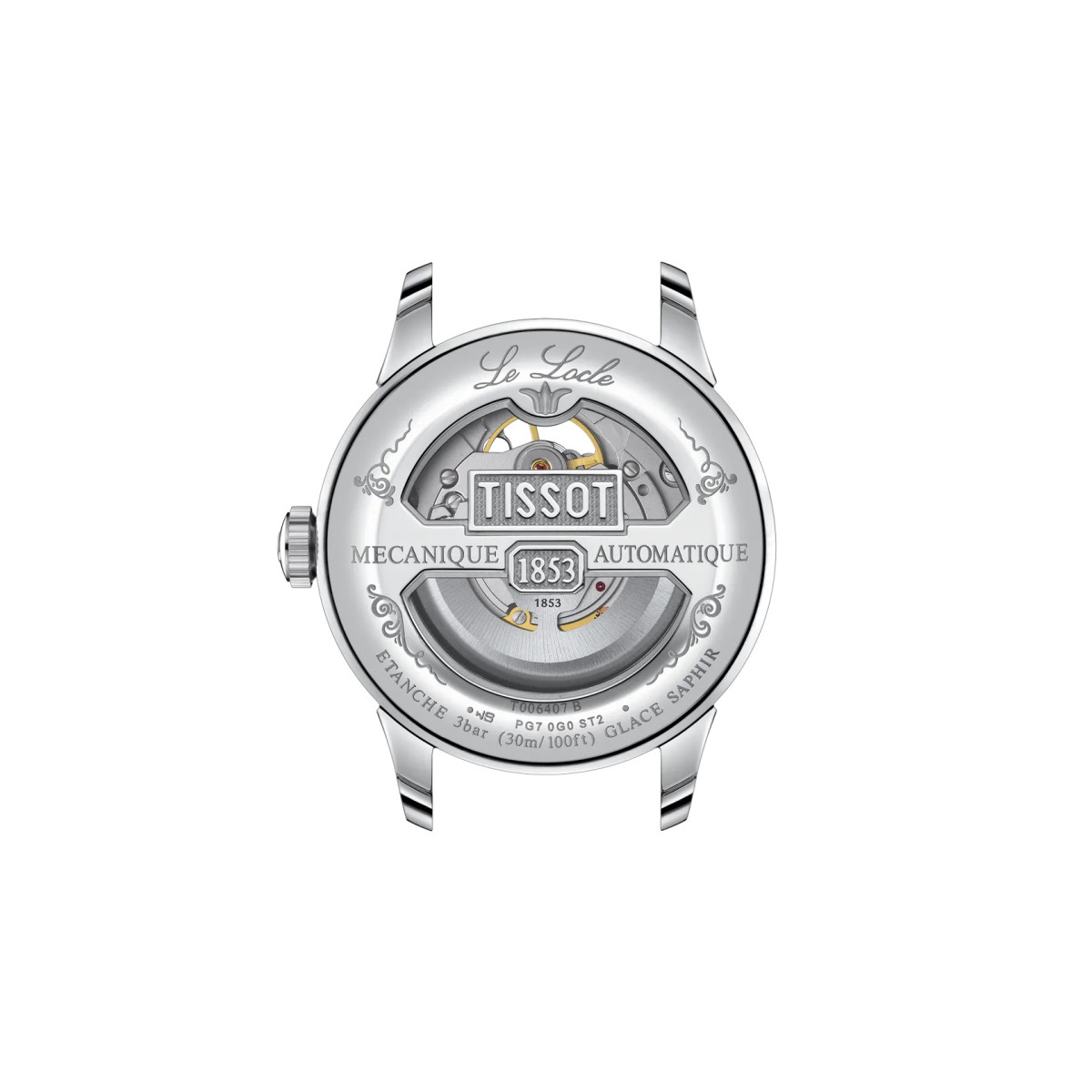 Reloj Tissot Le Locle Auto Powermatic 80 Open Heart 39.3mm