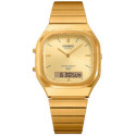 Reloj Casio Edgy Collection Ana-Digi para mujer y hombre IP dorado