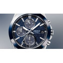Reloj Casio Cronógrafo Solar Edifice 40mm esfera azul