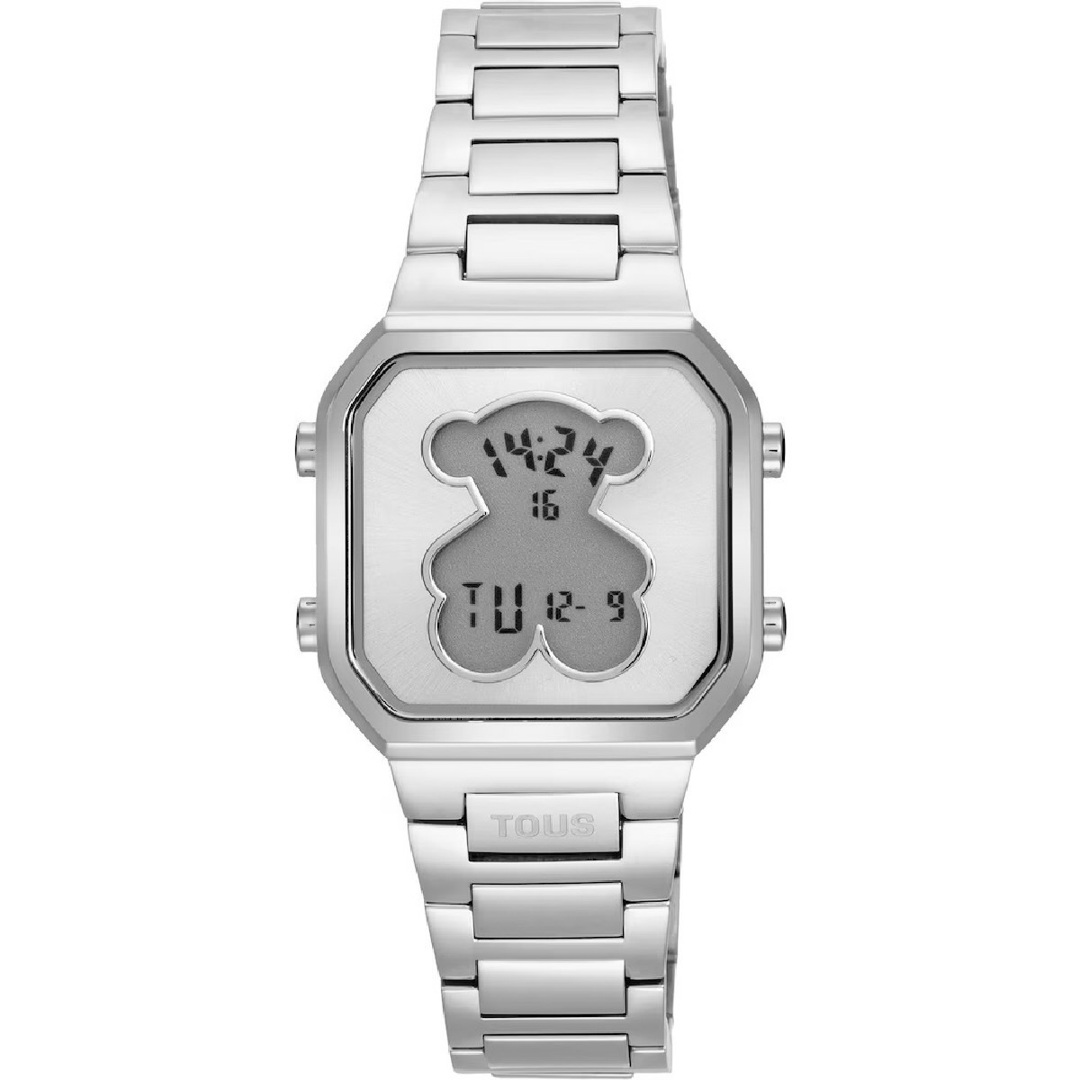 Reloj Tous digital con brazalete de acero D-BEAR MINI