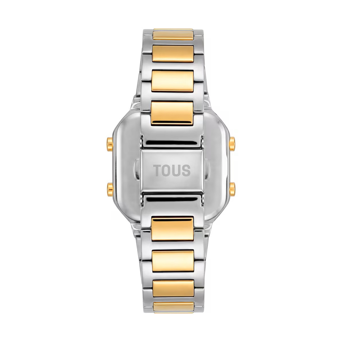 Reloj Tous digital con brazalete de acero y acero dorado D-BEAR MINI