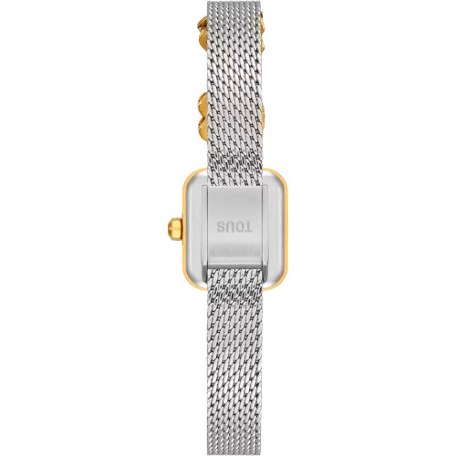 Reloj Tous analógico con brazalete de acero con motivo, acero dorado y esfera de nácar ICON TIME CHARMS