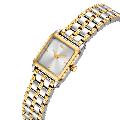 Reloj Tous analógico con brazalete de acero y acero dorado TOUS 1950