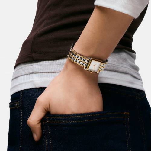 Reloj Tous analógico con brazalete de acero y acero dorado TOUS 1950