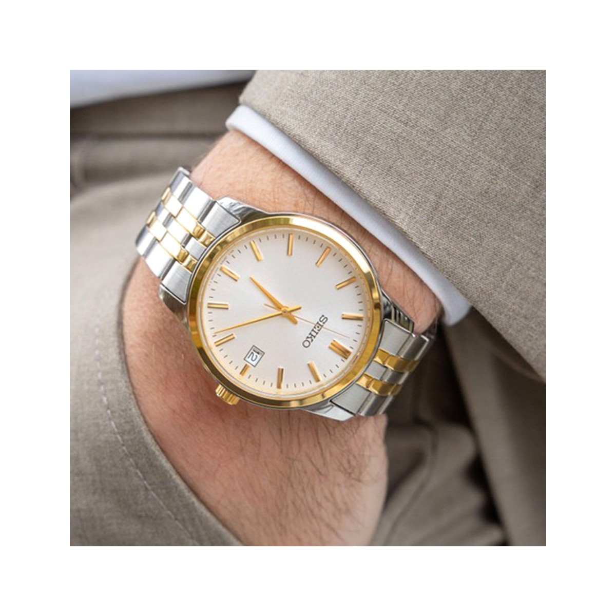 Reloj Seiko Neo Sport bicolor para hombre 40mm