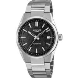 Reloj Casio Edifice Automático para hombre y mujer 39mm esfera negra