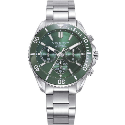 Reloj Viceroy Crono Heat 41mm esfera verde