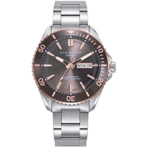 Reloj Viceroy Heat para hombre 41 esfera gris visón