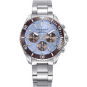Reloj Viceroy Crono Heat 41mm esfera azul clarito