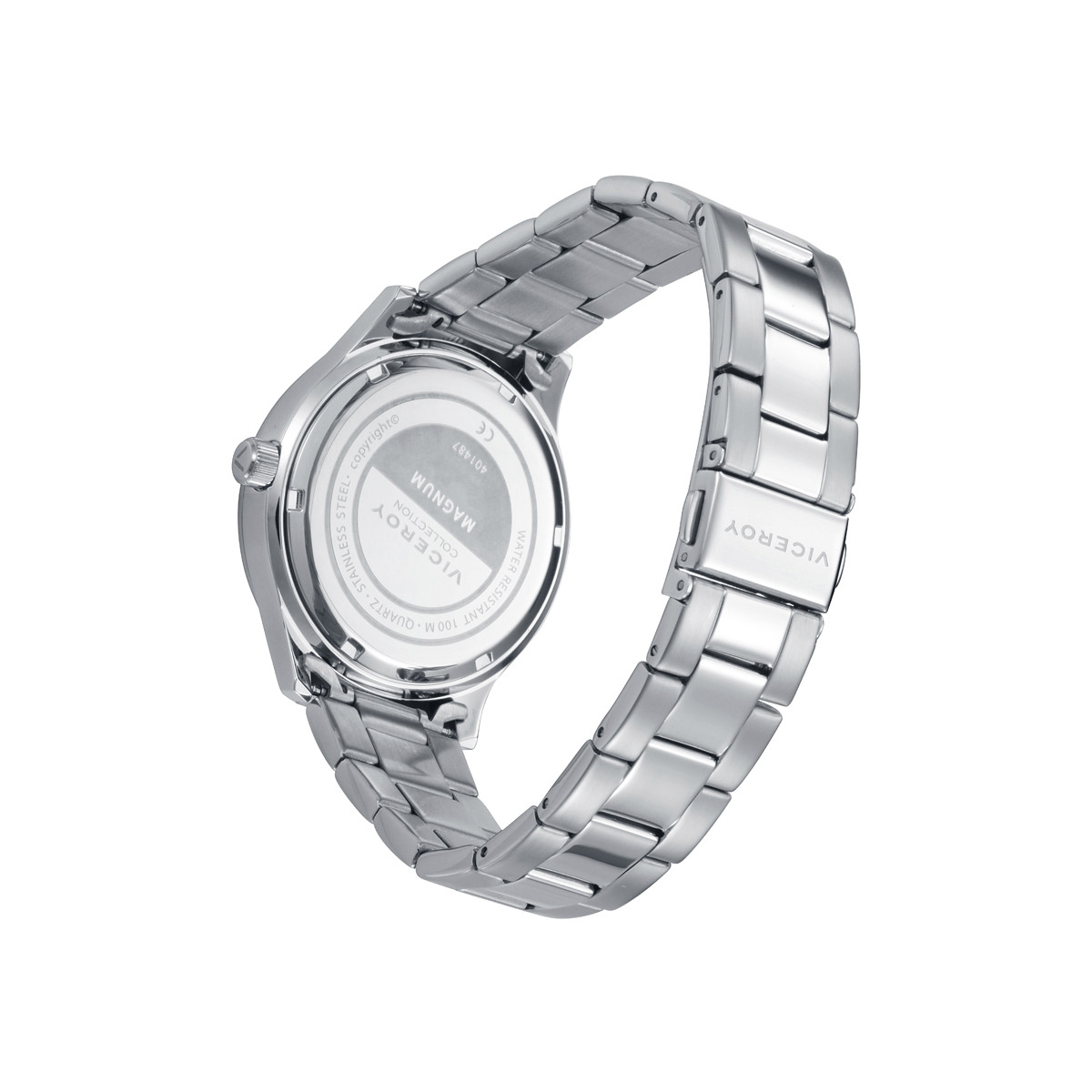 Reloj Viceroy Magnun para hombre 41mm esgera y bisel marrón chocolate