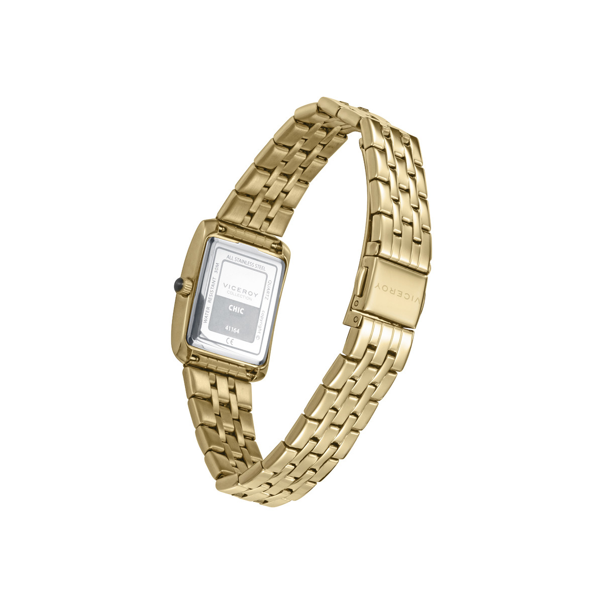 Reloj Viceroy Chic para señora dorado esfera verde