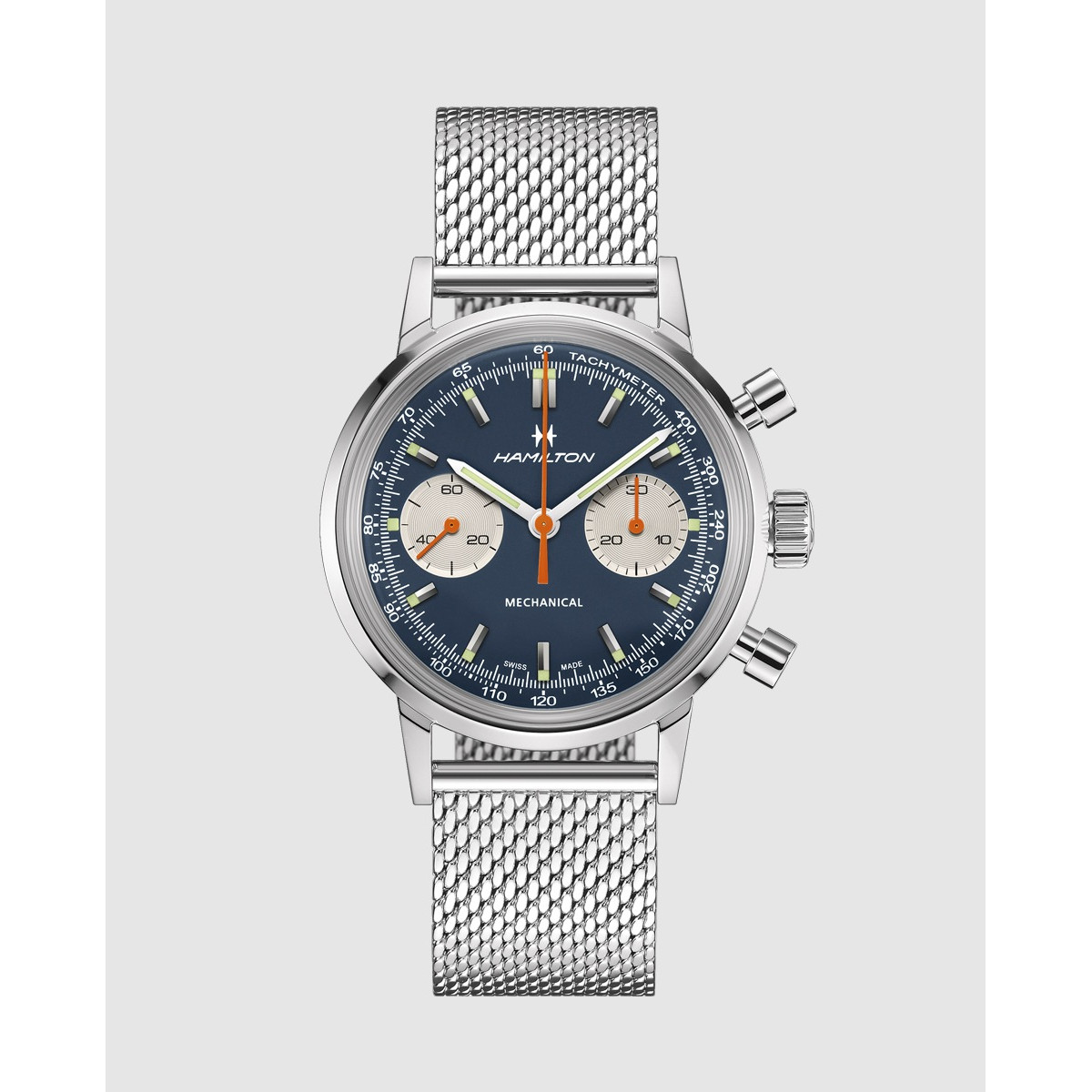 Reloj Hamilton American Classic Intramatic Chronograph H cuerda manual 40mm