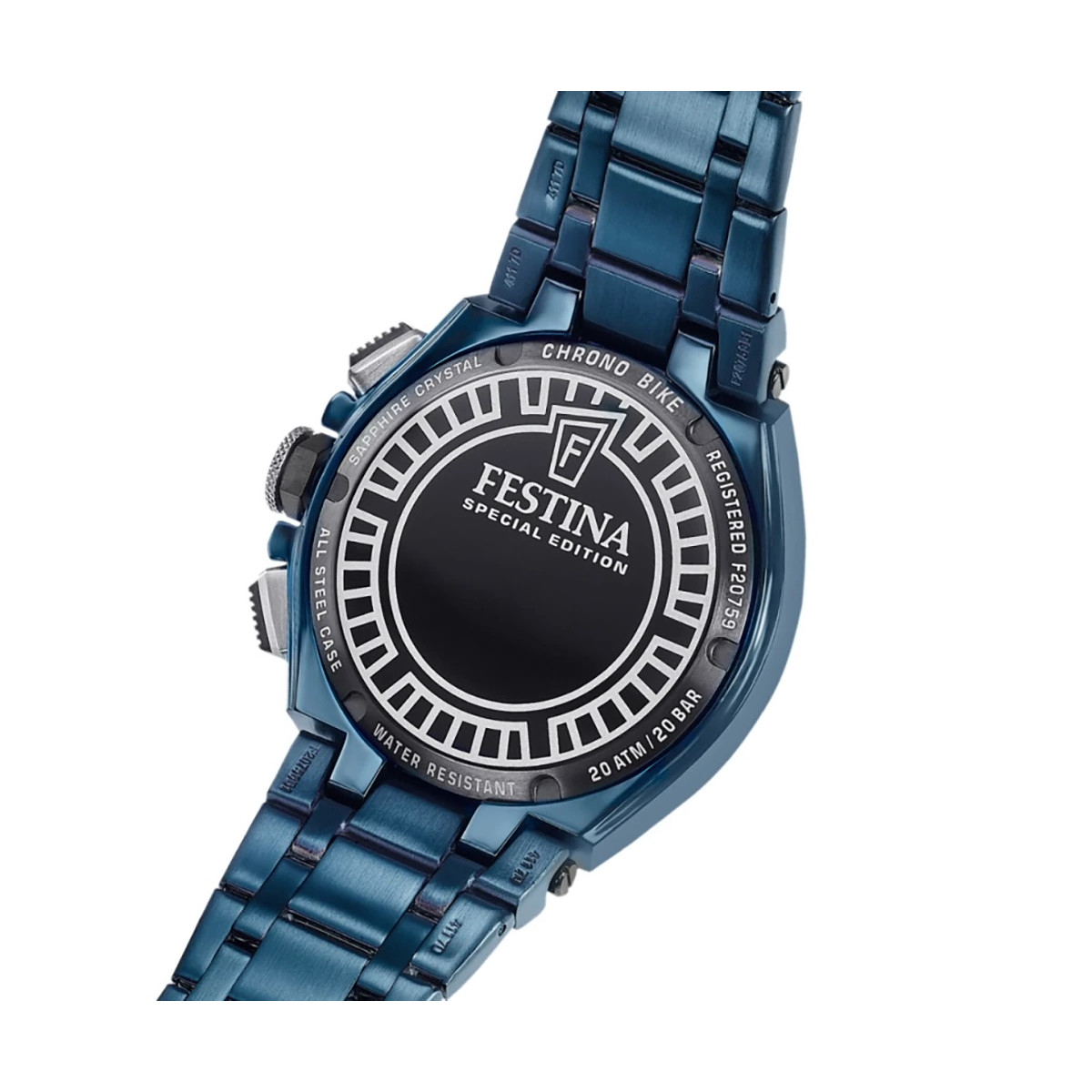 Reloj Festina Chrono Bike Special Edition IP azul 48mm