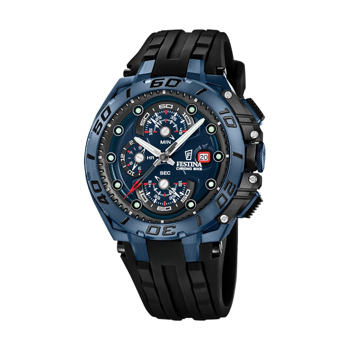 Reloj Festina Chrono Bike Special Edition IP azul 48mm