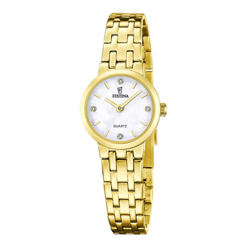 Reloj Festina Mademoiselle acero dorado 23mm