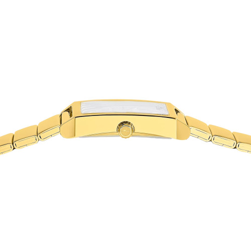 Reloj Lotus Square unisex acero dorado