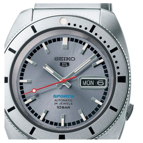 Reloj Seiko 5 Sport SKX Series Edición Limitada esfera gris