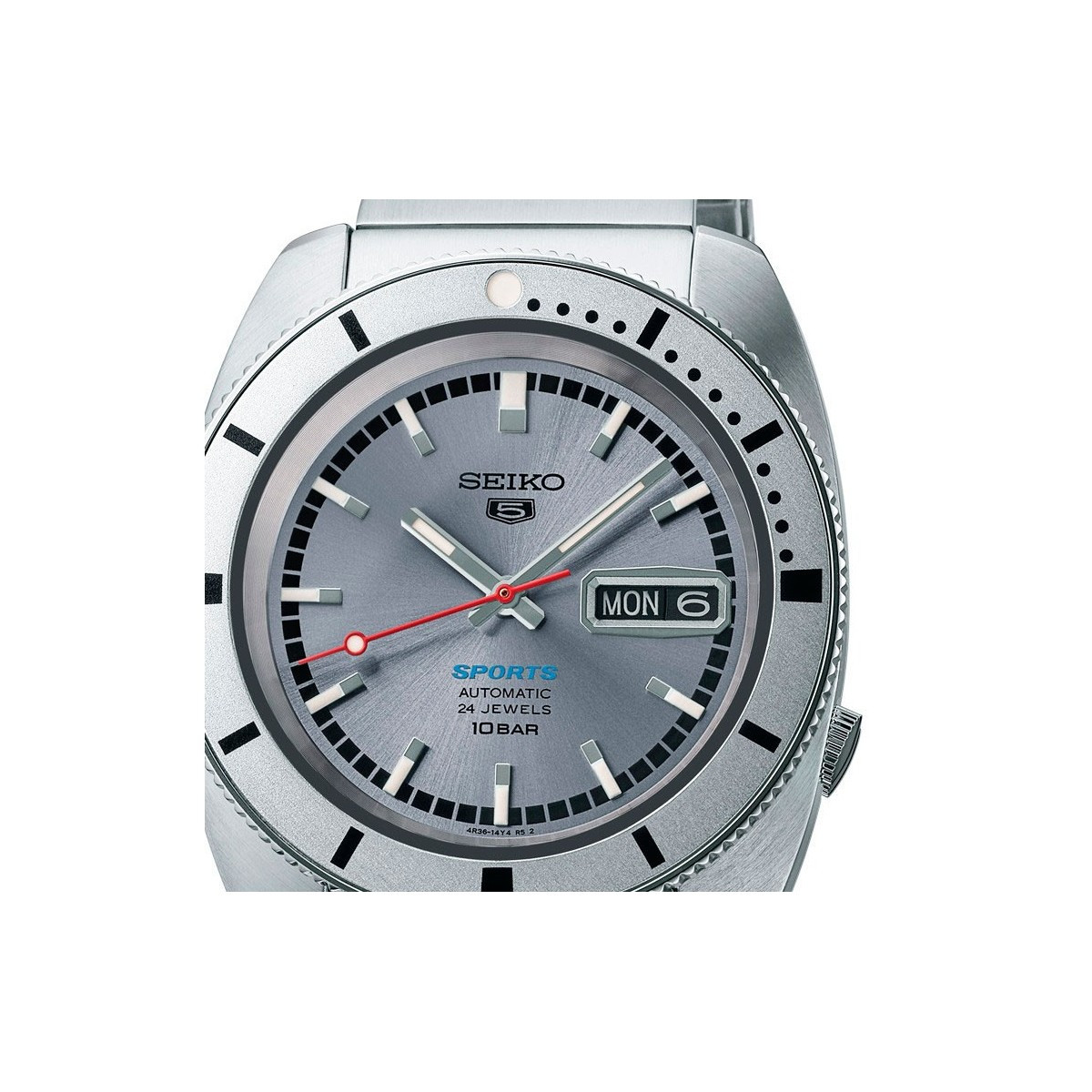 Reloj Seiko 5 Sport SKX Series Edición Limitada esfera gris