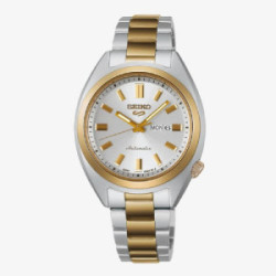 Reloj Seiko 5 Sport para mujer bicolor 32mm