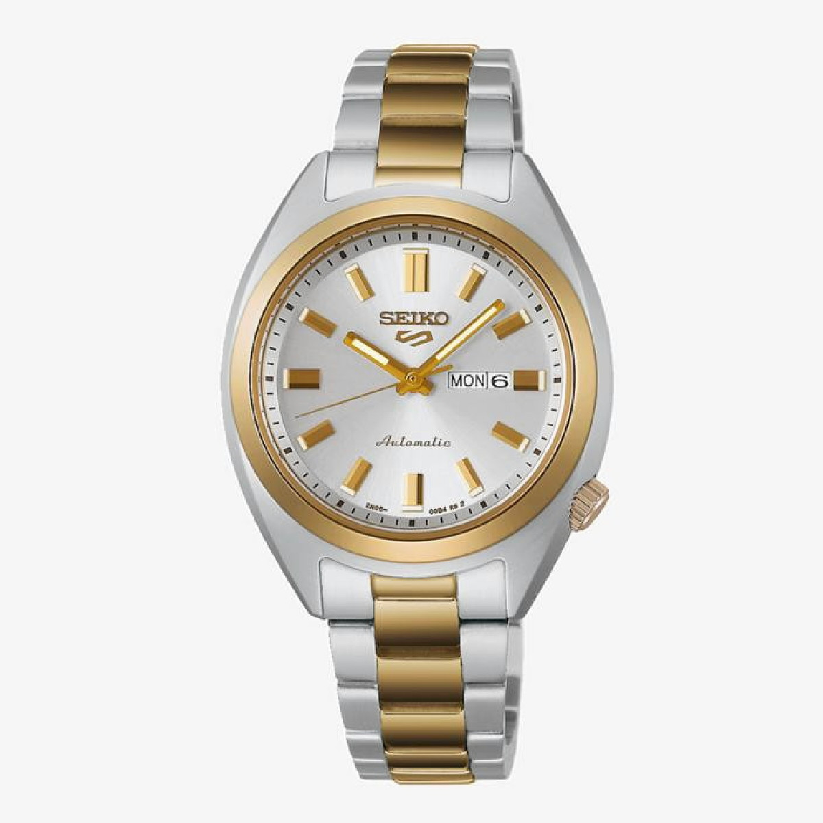 Reloj Seiko 5 Sport para mujer bicolor 32mm