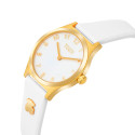 Reloj Tous analógico con correa blanco y acero en color dorado EPIC ICON KDT CHARMS para niña y mujer