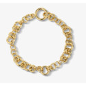 Pulsera Radiant Knots Bold acero dorado Pulsera Radiant Knots Bold acero dorado
