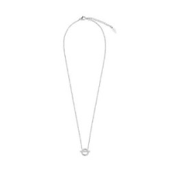 Collar Radiant Frost Circle de acero
