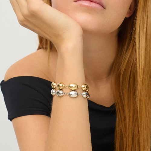 Pulsera Radiant Soulmate Drops acero