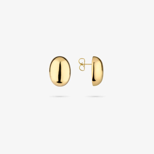 Pendientes Radiant Soulmate acero dorado